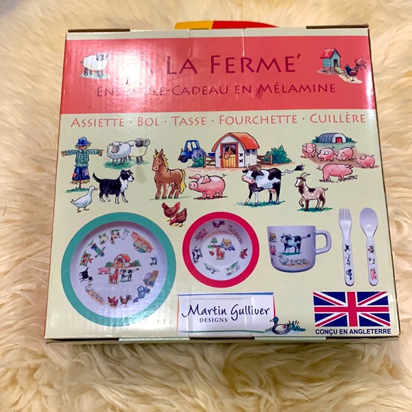 On The Farm Kids Cutlery Set NWT - Picture 2 of 4